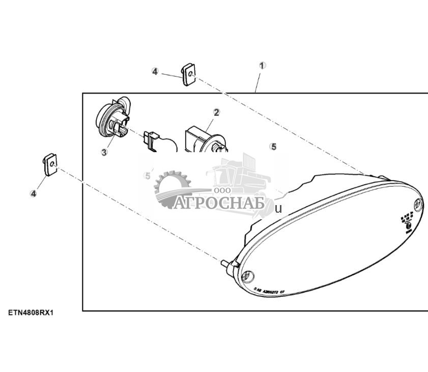 Задняя фара, монтируемая на заднем крыле - ST881083 411.jpg